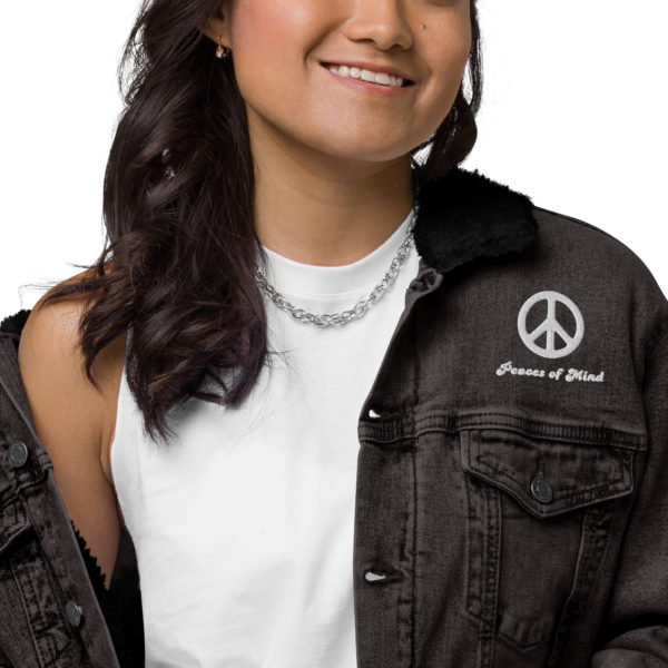 3rd Eye denim sherpa jacket - Image 14